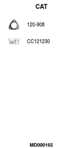 катализатор FA1 MD000165