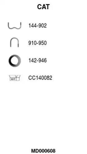 катализатор FA1 MD000608