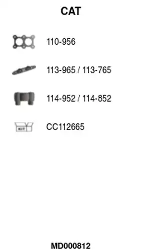 катализатор FA1 MD000812