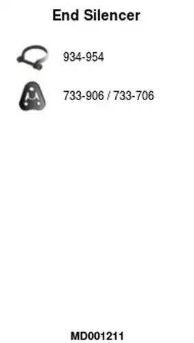крайно гърне FA1 MD001211