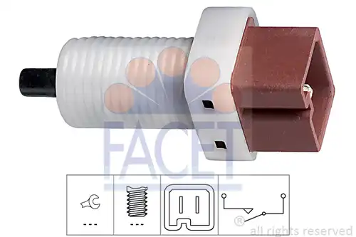 ключ, задействане на съединителя (Geschwindigkeitsregelanlag FACET 7.1192