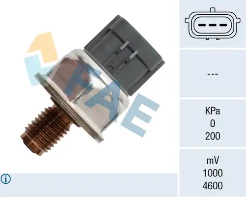 датчик, налягане на горивото FAE 15606