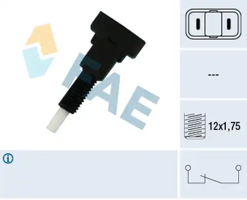 ключ за спирачните светлини FAE 24160
