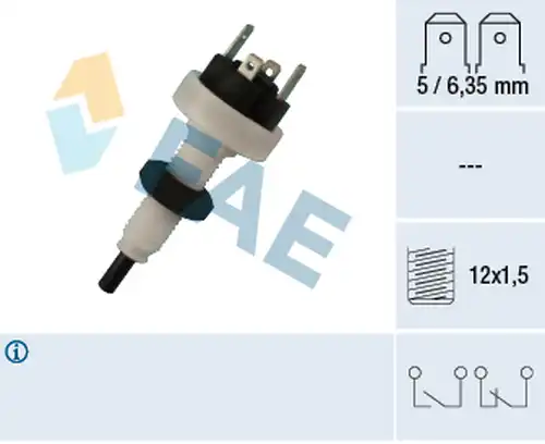 ключ за спирачните светлини FAE 24390
