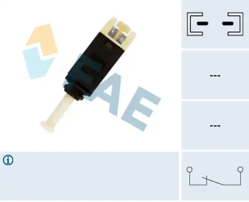 ключ за спирачните светлини FAE 24430