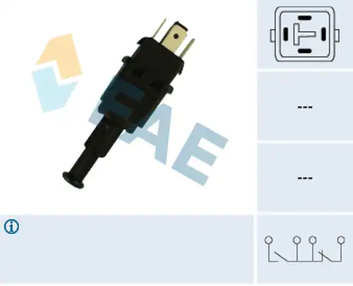 ключ за спирачните светлини FAE 24510