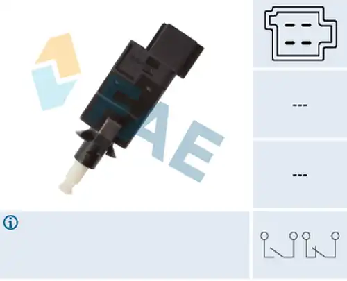 ключ за спирачните светлини FAE 24785