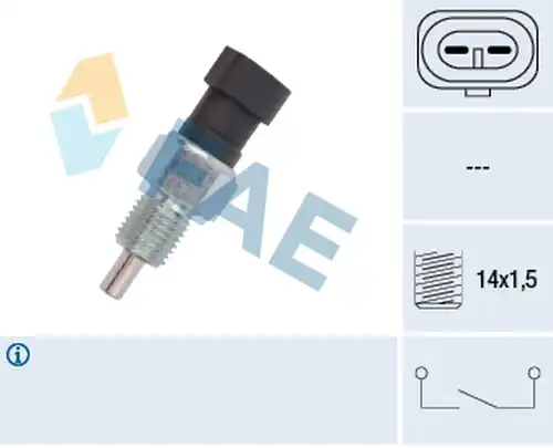 включвател, светлини за движение на заден ход FAE 40680