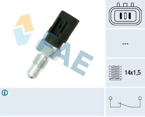 включвател, светлини за движение на заден ход FAE 41240