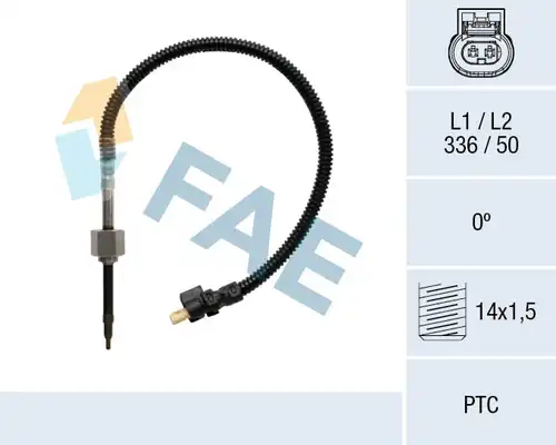датчик, температура на изгорелите газове FAE 68034