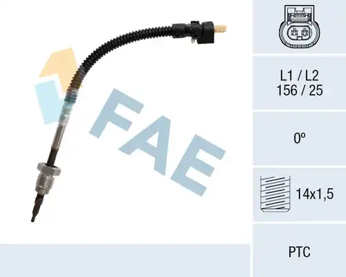 датчик, температура на изгорелите газове FAE 68051