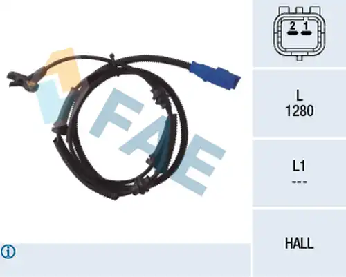 датчик, обороти на колелото FAE 78038