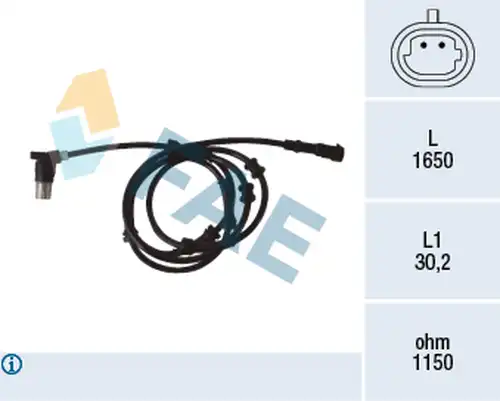 датчик, обороти на колелото FAE 78070