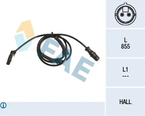 датчик, обороти на колелото FAE 78144