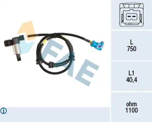 датчик, обороти на колелото FAE 78194
