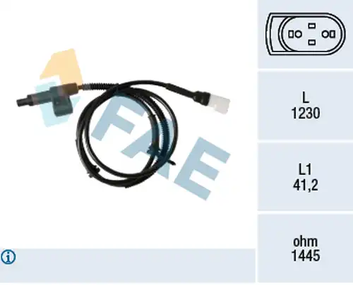 датчик, обороти на колелото FAE 78355