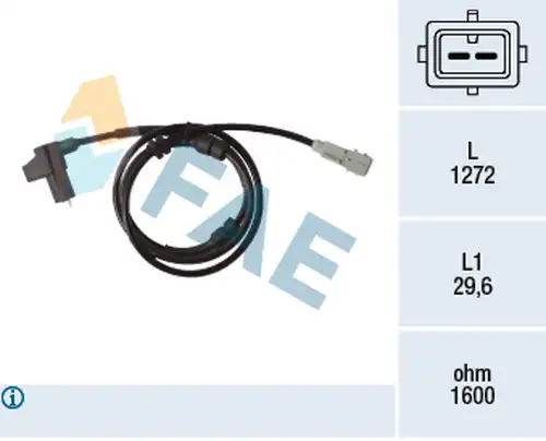 датчик, обороти на колелото FAE 78375