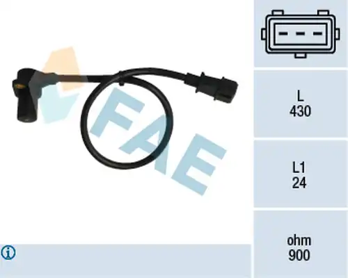 импулсен датчик, колянов вал FAE 79054