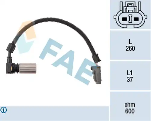 Датчик обороти, авт. скоростна кутия FAE 79086