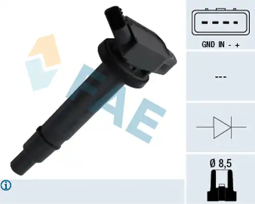 запалителна бобина FAE 80301