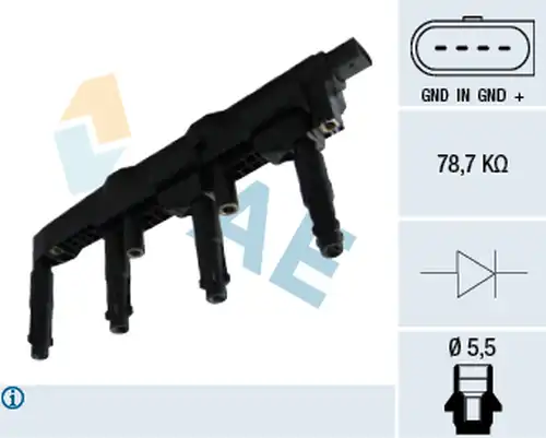 запалителна бобина FAE 80325