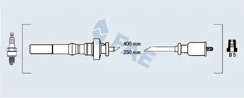 комплект запалителеи кабели FAE 85383