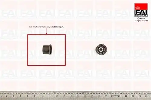 паразитна/ водеща ролка, зъбен ремък FAI AutoParts T8806