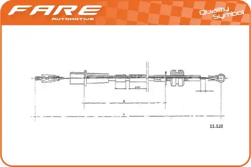 жило за газ FARE SA 25804
