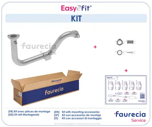 изпускателна тръба Faurecia FS15156