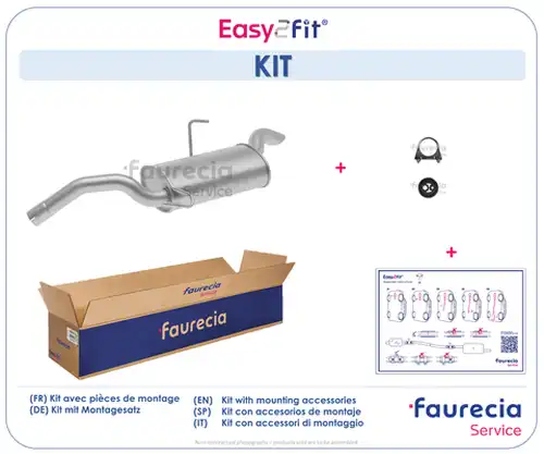 крайно гърне Faurecia FS25825