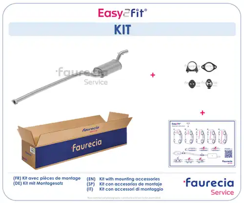 средно гърне Faurecia FS30813