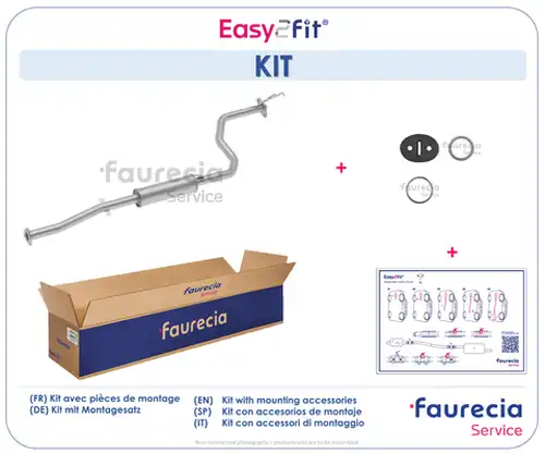 средно гърне Faurecia FS33050