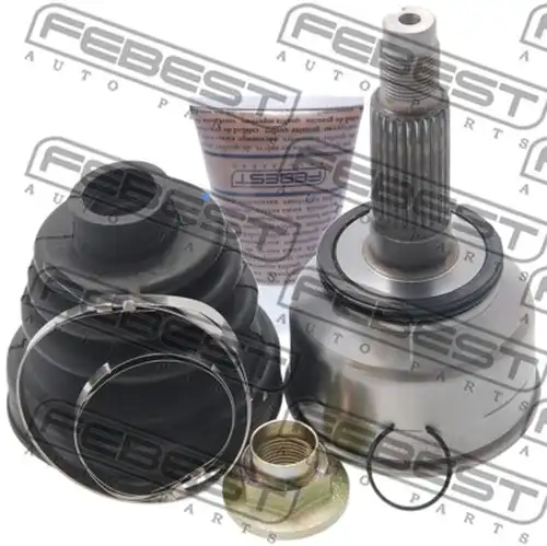каре комплект, полуоска FEBEST 0510-003
