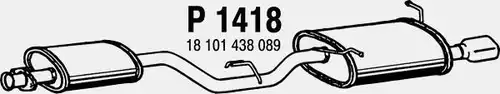 крайно гърне FENNO P1418