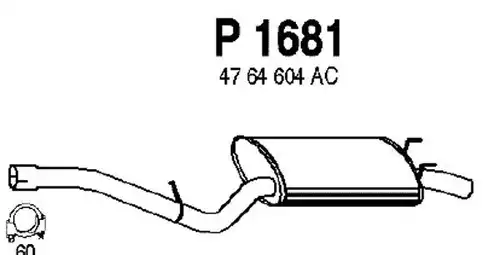 крайно гърне FENNO P1681