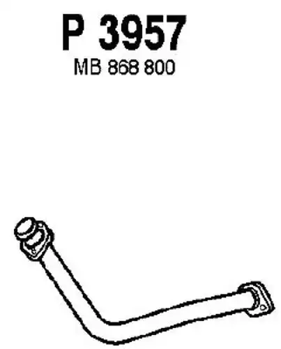 изпускателна тръба FENNO P3957