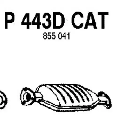 катализатор FENNO P443DCAT