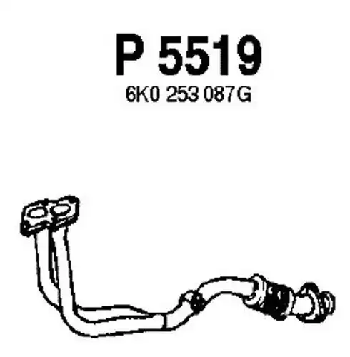 изпускателна тръба FENNO P5519