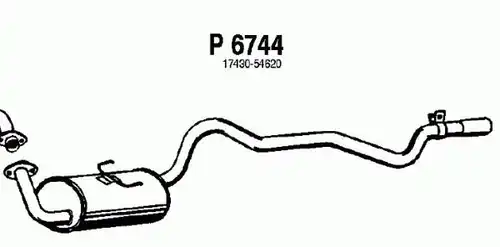 крайно гърне FENNO P6744