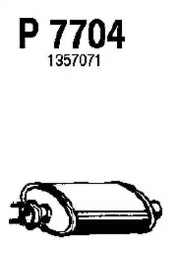 средно гърне FENNO P7704
