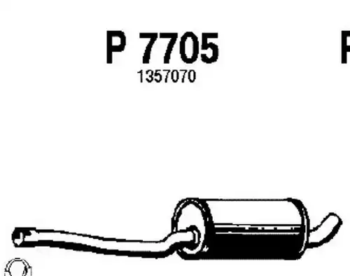 средно гърне FENNO P7705