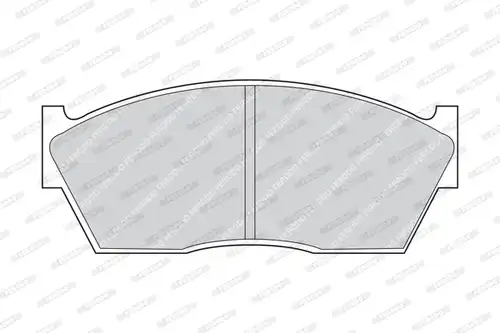 накладки FERODO FDB285