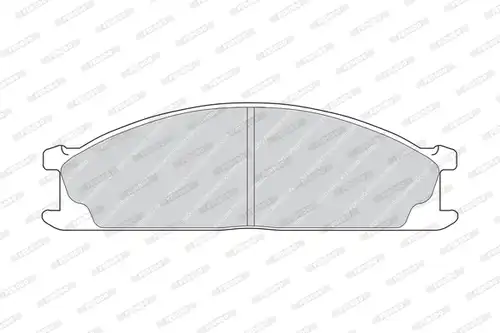 накладки FERODO FDB641