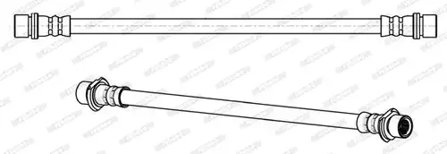 спирачен маркуч FERODO FHY2701