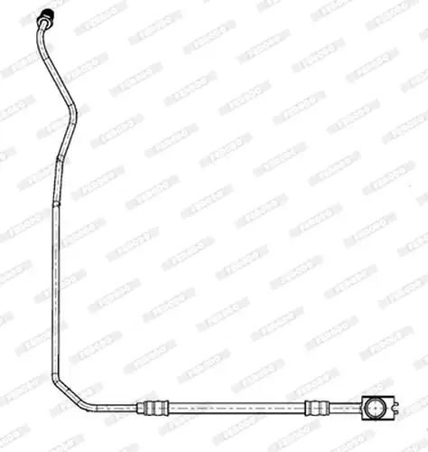 спирачен маркуч FERODO FHY3066