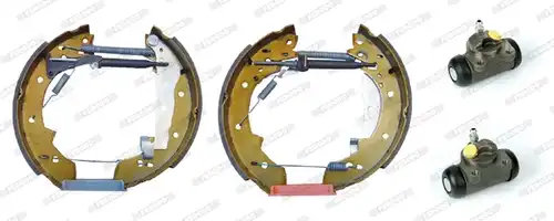 спирачен комплект, барабанни спирачки FERODO FMK160