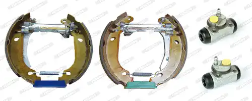 спирачен комплект, барабанни спирачки FERODO FMK162
