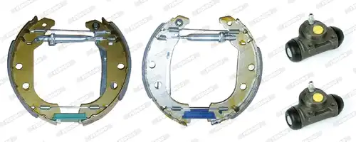 спирачен комплект, барабанни спирачки FERODO FMK344