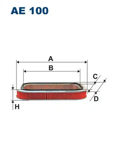 въздушен филтър FILTRON AE 100