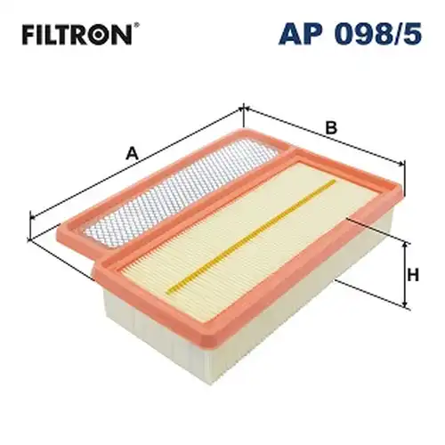 въздушен филтър FILTRON AP 098/5